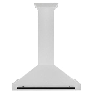 Buy matte-black-accents ZLINE 36 in. Autograph Edition Convertible Fingerprint Resistant DuraSnow® Stainless Steel Range Hood