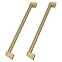 ZLINE Autograph Edition Touchstone Refrigerator Drawer Helix Handles (Set of 2) in Champagne Bronze (RDHOZ-24-K-CB)