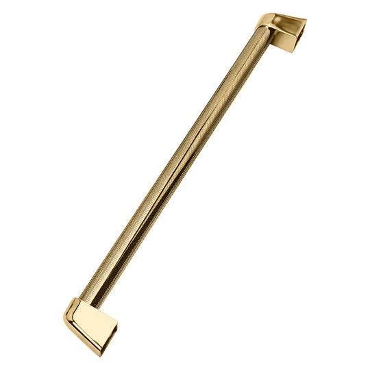 ZLINE Autograph Edition Helix Handle (Set of 1) for Undercounter Wine & Beverage Coolers and Ice Makers in Polished Gold (RWVHZ618-K-G)