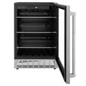 ZLINE 24 in. Monument 154 Can Beverage Fridge in Stainless Steel, Open Box-Great Condition