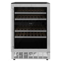 ZLINE Kitchen Package with 36 in. French Door Refrigerator, 48 in. Dual Fuel Range, 48 in. Range Hood, 24 in. Microwave Drawer, 24 in. Tall Tub Dishwasher and 24 in. Wine Cooler in Stainless Steel (6KPR-RARH48-MWDWV-RWV)