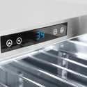 ZLINE 24 in. Touchstone 151 Can Beverage Fridge with Panel Ready Glass Door, Open Box-Great Condition