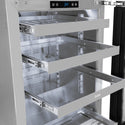ZLINE 24 in. Touchstone 151 Can Beverage Fridge with Panel Ready Glass Door, Open Box-Great Condition