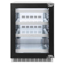ZLINE 24 in. Touchstone 151 Can Beverage Fridge with Panel Ready Glass Door, Open Box-Good Condition