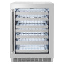 ZLINE 24 in. Touchstone Dual Zone 44 Bottle Wine Cooler with Stainless Steel Glass Door, Open Box-Good Condition