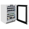 ZLINE 24 in. Touchstone Dual Zone 44 Bottle Wine Cooler with Stainless Steel Glass Door, Open Box-Great Condition