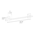 ZLINE Rubicon 18 in. Towel Rail in Champagne Bronze (RBCN1-TR18-CB)