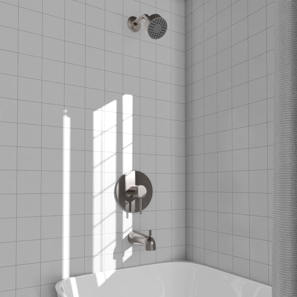 ZLINE Rubicon Elegant Shower System in Brushed Nickel (RBCN1-SHS-BN)