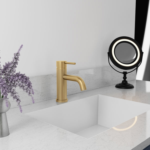 ZLINE Rubicon Elegant Single Handle Bath Faucet in Champagne Bronze (RBCN1-BF-CB)