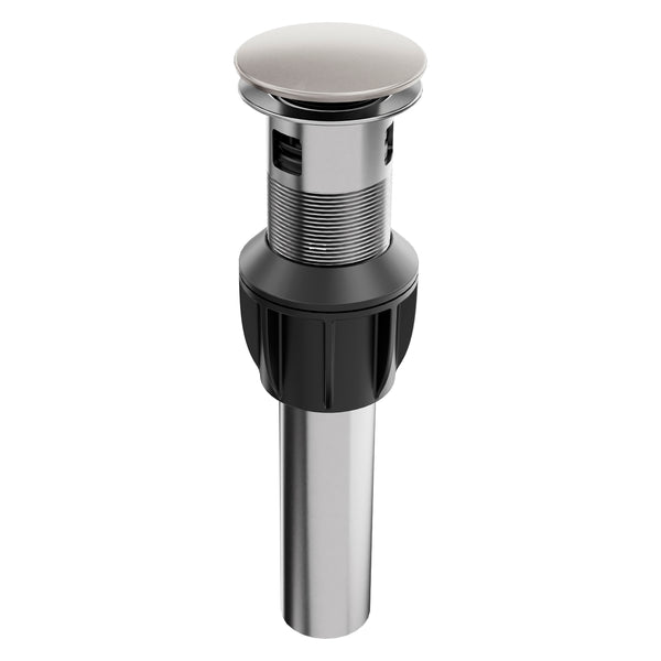ZLINE Rubicon Push Button Drain in Brushed Nickel (RBCN1-PDO-BN)