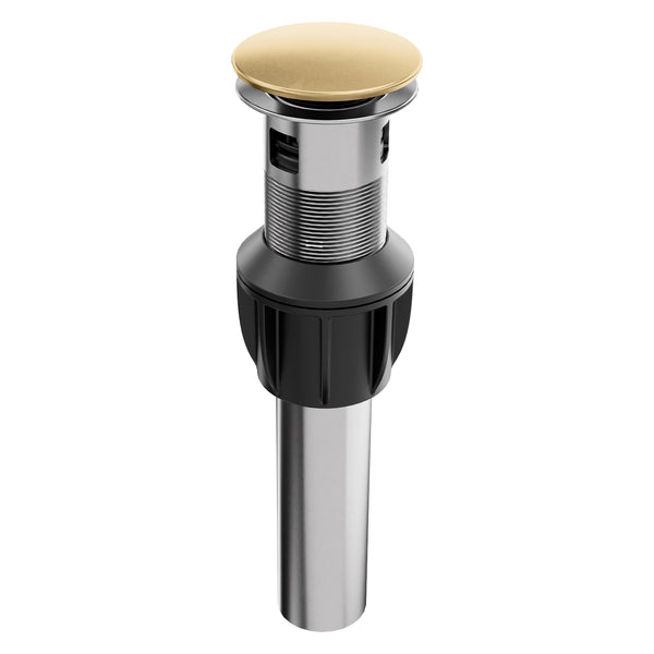 ZLINE Rubicon Push Button Drain in Champagne Bronze (RBCN1-PDO-CB)