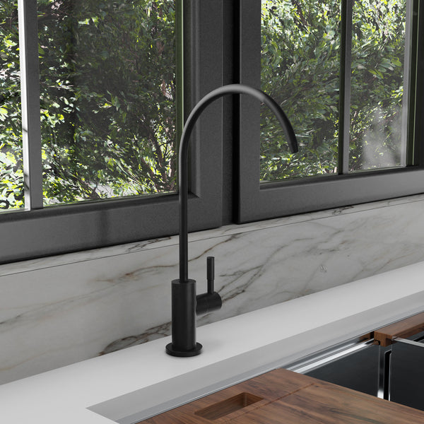 ZLINE Rubicon Single Handle Drink Faucet in Matte Black (RBCN1-FBV-MB)