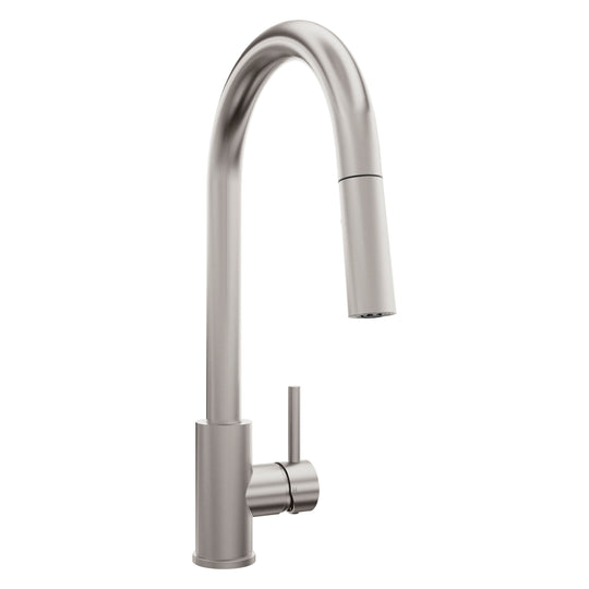 ZLINE Rubicon Pull Down Single Handle Kitchen Faucet in Brushed Nickel (RBCN1-KF-BN)