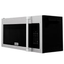 ZLINE 30 in. 1.5 cu. ft. Over-The-Range Convection Microwave Oven in Satin Stainless Steel with Traditional Handle and Sensor Cooking, Open Box-Great Condition