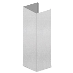ZLINE 61 in. Satin Stainless Steel Chimney Extension for Ceilings up to 12.5 ft. (8KF2S-E)