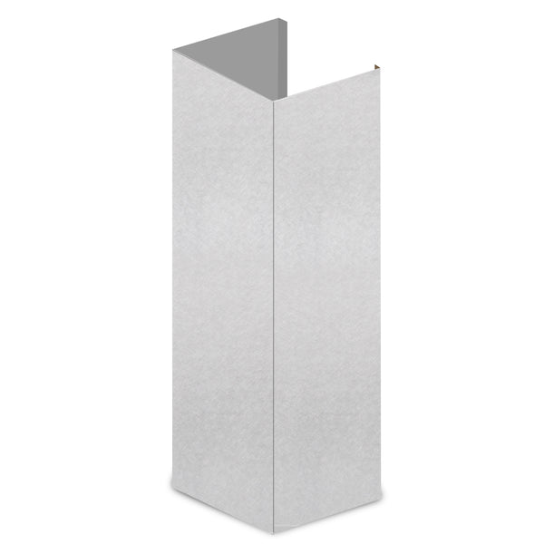 ZLINE 61 in. Satin Stainless Steel Chimney Extension for Ceilings up to 12.5 ft. (8KL3S-E)