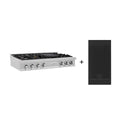 ZLINE 48 in. Legacy Gas Rangetop with 6 Brass Burners and Porcelain Cooktop in Satin Stainless Steel (RTS-BR-48)
