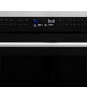 ZLINE 24 in. 1.6 cu ft. Built-in Convection Microwave Oven in Satin Stainless Steel with Speed and Sensor Cooking, Open Box-Great Condition