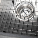 ZLINE 33 in. Garmisch Undermount Single Bowl Satin Stainless Steel Kitchen Sink with Bottom Grid and Accessories (SLS-33S)