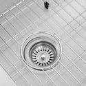 ZLINE 45 in. Garmisch Undermount Single Bowl Satin Stainless Steel Kitchen Sink with Bottom Grid and Accessories (SLS-45S)