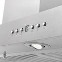 ZLINE 48 in. Ducted Wall Mount Range Hood in Satin Stainless Steel (8KES-48)