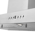 ZLINE 36 in. Ducted Wall Mount Range Hood in Satin Stainless Steel (8KES-36)