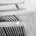 ZLINE 36" Fingerprint Resistant Stainless Steel Range Hood (8654SNX-36)