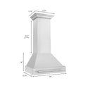 ZLINE 30" Fingerprint Resistant Stainless Steel Range Hood (8654SNX-30)
