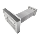 30" Ducted Fingerprint Resistant Stainless Steel Range Hood with White Matte Shell (8654WM-30)