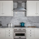 ZLINE 48 in. Designer Series Satin Stainless Steel Convertible Vent Wall Mount Range Hood (8KBS-48)