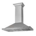 ZLINE 48 in. Designer Series Satin Stainless Steel Convertible Vent Wall Mount Range Hood (8KBS-48)