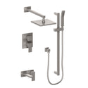 ZLINE Bliss Shower System with 12" Oversized Shower Head in Brushed Nickel (BLS-SHS12-BN)