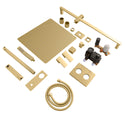 ZLINE Bliss Shower System with 16" Oversized Shower Head in Champagne Bronze (BLS-SHS16-CB)