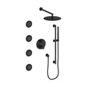 ZLINE Autograph Edition Emerald Bay Thermostatic Shower System with Body Jets in Matte Black (EMBY-SHS-T3-MB)