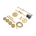 ZLINE Autograph Edition Emerald Bay Thermostatic Shower System with Body Jets in Polished Gold (EMBY-SHS-T3-PG)