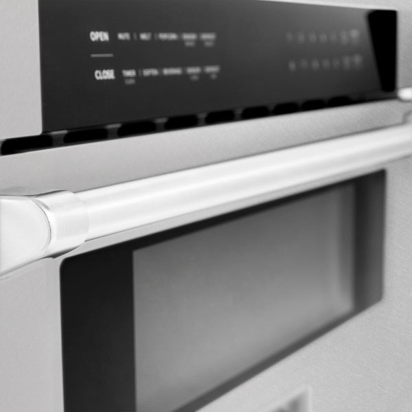 ZLINE 30 in 1.2 cu. ft. Built-in Microwave Drawer in Satin Stainless Steel, Open Box-Good Condition