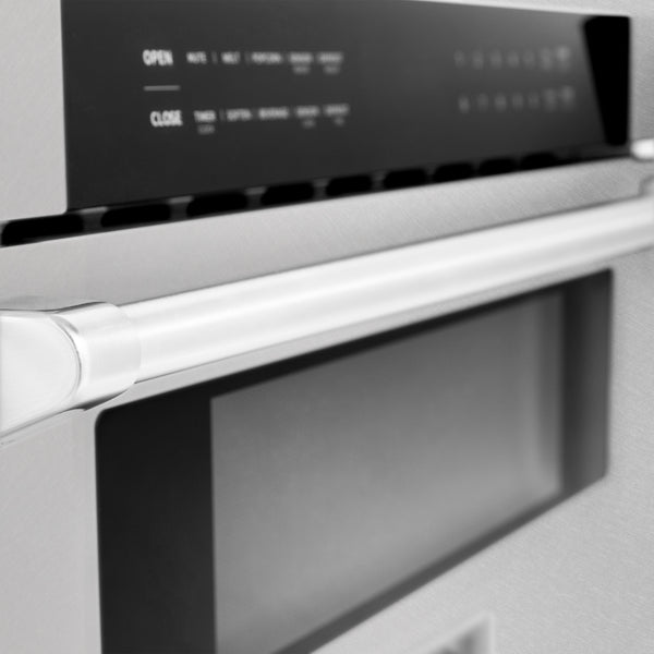 ZLINE 30 in 1.2 cu. ft. Built-in Microwave Drawer in Satin Stainless Steel, Open Box-Great Condition