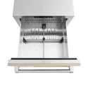 ZLINE 24 in. Touchstone 168 Can Outdoor-Rated Dual Refrigerator Drawer with Panel-Ready Doors, Open Box-Good Condition