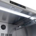 ZLINE 24 in. Touchstone 168 Can Outdoor-Rated Dual Refrigerator Drawer with Stainless Steel Doors, Open Box-Great Condition