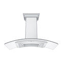 48" ZLINE CrownSound™Ducted Vent Wall Mount Range Hood in Stainless Steel with Built-in Bluetooth Speakers (KN4CRN-BT-48)