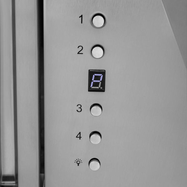 ZLINE 48" Professional Convertible Vent Wall Mount Range Hood in Stainless Steel (597-48)