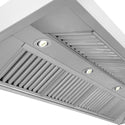 ZLINE 60" Professional Convertible Vent Wall Mount Range Hood in Stainless Steel (597-60)