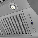ZLINE 60" Professional Convertible Vent Wall Mount Range Hood in Stainless Steel (597-60)