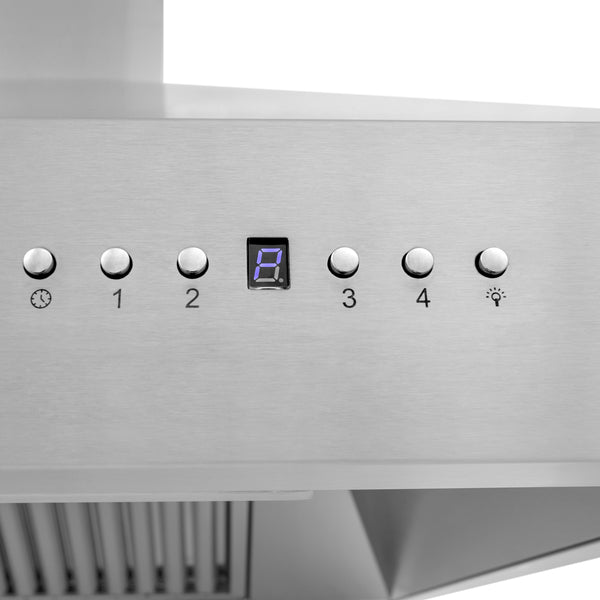 ZLINE 30" Professional Convertible Vent Wall Mount Range Hood in Stainless Steel (697-30)