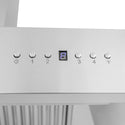 ZLINE 54" Ducted Wall Mount Range Hood in Outdoor Approved Stainless Steel (697-304-54)
