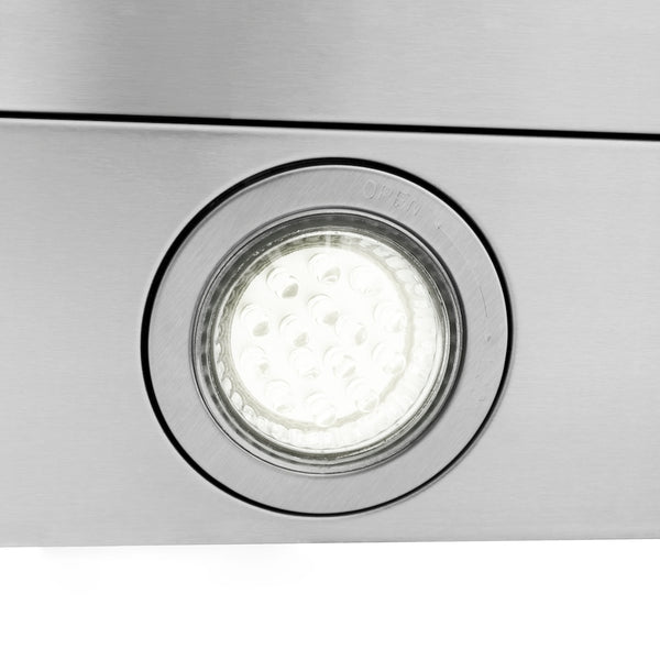 ZLINE 30” Alpine Series Convertible Wall Mount Range Hood in Stainless Steel with Remote Control, LED lighting, and Dishwasher-Safe Baffle Filters (ALP70WL-30)