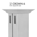 ZLINE Crown Molding Profile 6 for Island Mount Range Hood (CM6-697i/KECOMi-304)