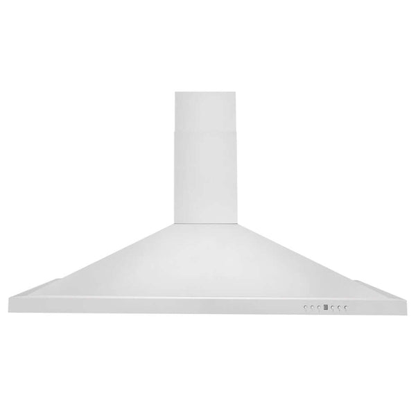 ZLINE 42 in. Convertible Vent Outdoor Approved Wall Mount Range Hood in Stainless Steel, Handle Open Box-Good Condition