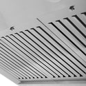 ZLINE 36 in. Convertible Vent Wall Mount Range Hood in Stainless Steel Handle, Open Box-Great Condition