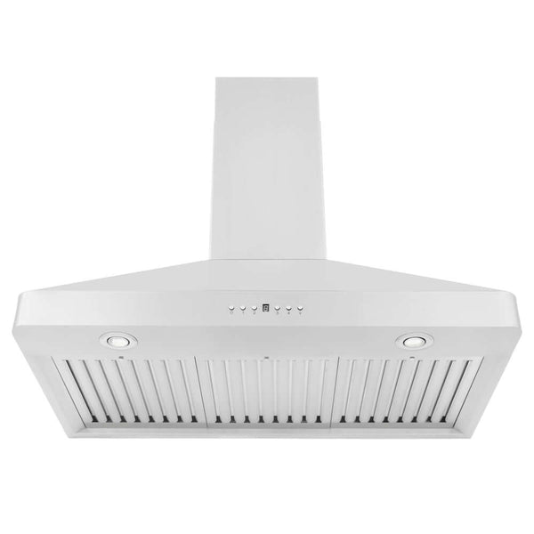 ZLINE 30 in. Convertible Vent Wall Mount Range Hood in Stainless Steel, Handle Open Box-Good Condition